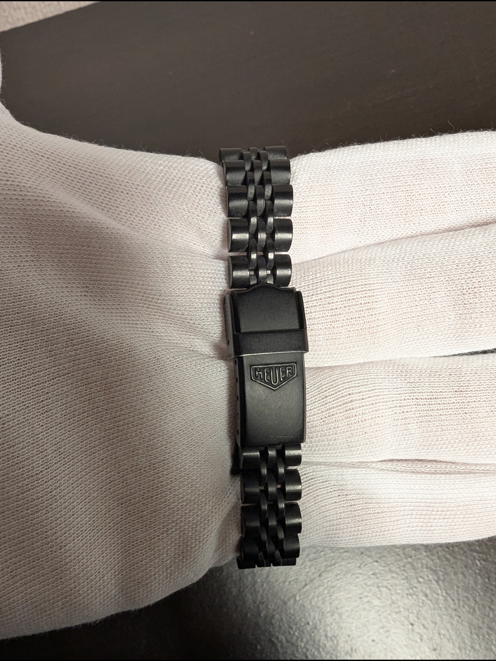 Collector Heuer 980.030N Black PVD Full Lume Diver 28mm Excellent Condition - Picture 3 of 5
